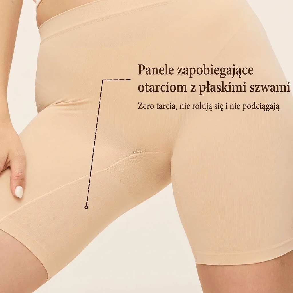 Bezszwowe Szorty Ochronne Silqa